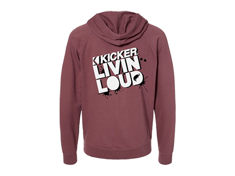 kicker logo outline hoodie