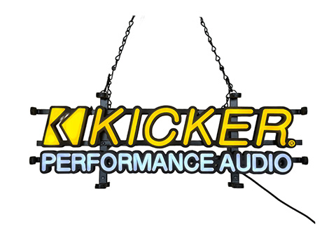 Kicker Light-up Sign