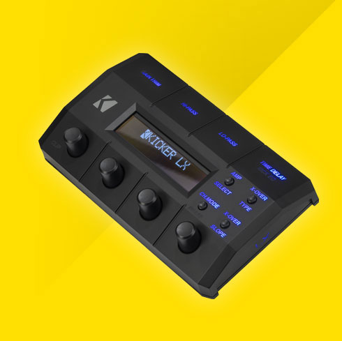 LX Control Center (LXCC) with display screen and control knobs.