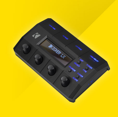 LX Control Center (LXCC) with display screen and control knobs.