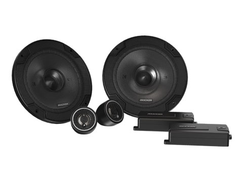 CSS65 woofers, tweeters, and crossovers.