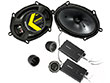 Enlarge woofers, tweeters, and crossovers.