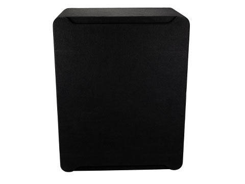 Dual 12” SoloX L7X Unloaded Enclosure back