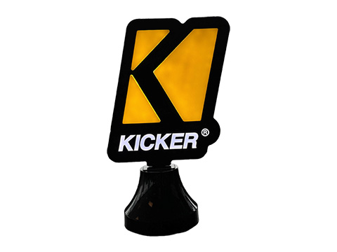 kicker desk sign front