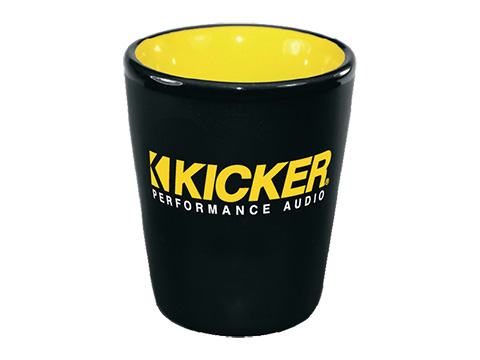 kicker shot glass front